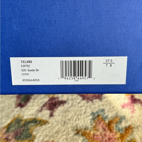 Stuart Whitman Tieland boot in coffee suede size 37.5, worn once - Picture 5 of 5